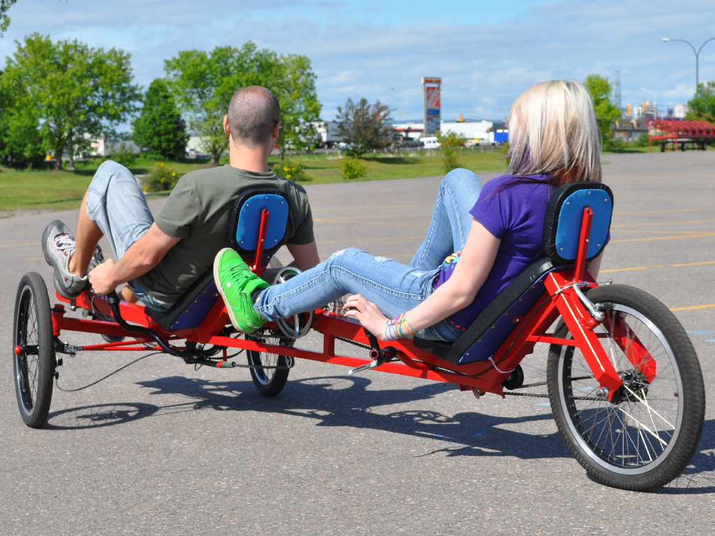 Viking Tandem Trike - diy tandem tadpole